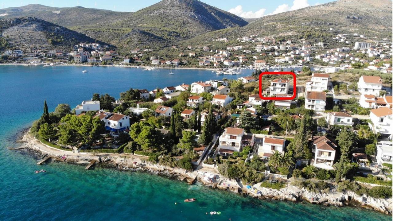 Appartement Sea View à Seget Vranjica Extérieur photo